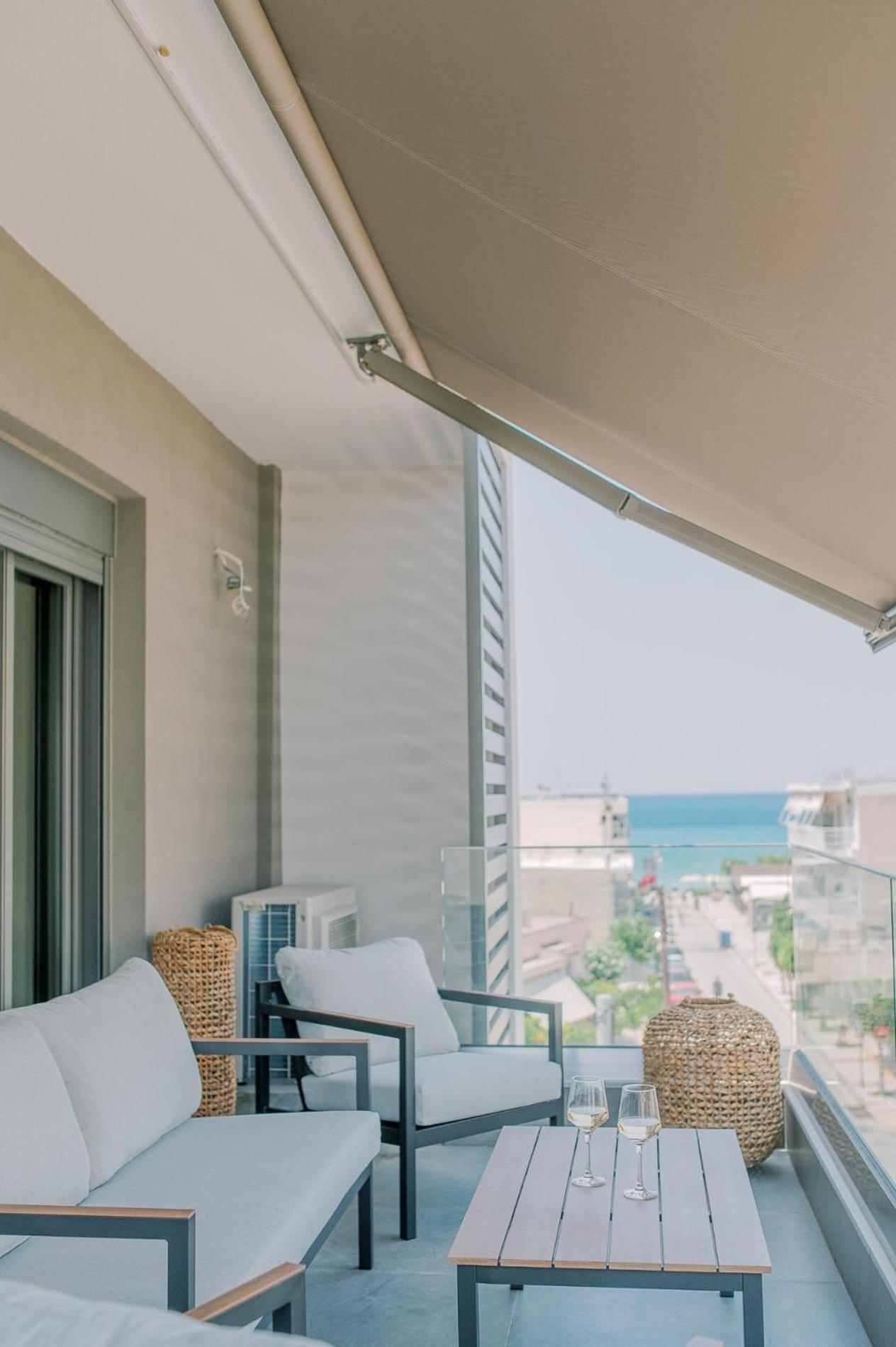 Hama Luxury Seaside Apartments Korinth Exterior foto